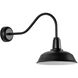 Rlm Structure 1 Light 13.93 inch Matte Black Wall Sconce Wall Light, RLM Essentials