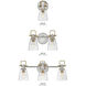 Easton 1 Light 6.25 inch Polished Nickel Bath Light Wall Light
