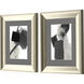 Square Inclinations Square Tendencies Black and Gray Framed Art, Propac