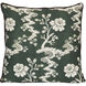 Chinoiserie 22 inch Deep Emerald Green Pillow
