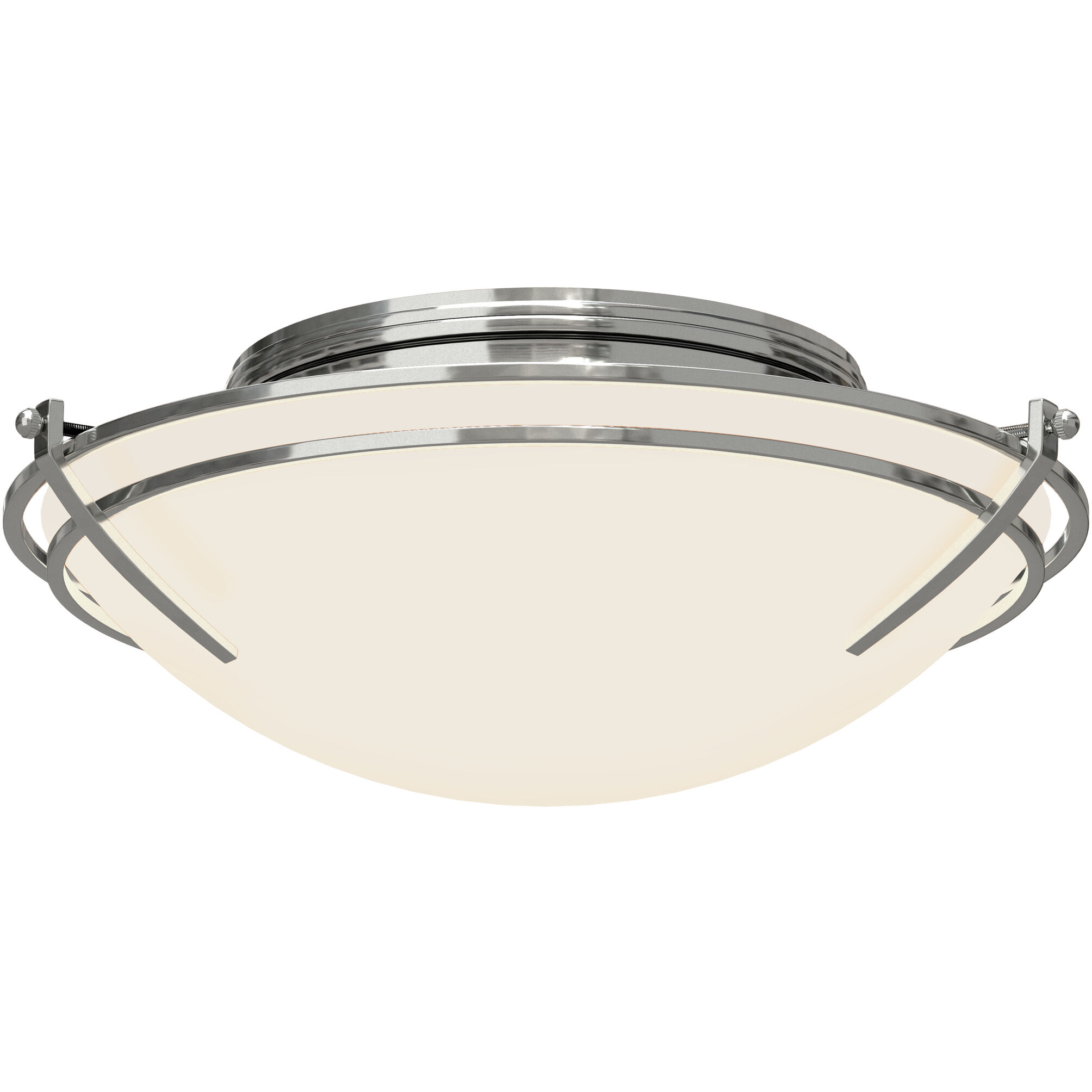 Presidio Tryne 2 Light 15.7 inch Sterling Flush Mount Ceiling Light