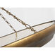 Christiane Lemieux Lenoir 36 inch Vintage Gild Chandelier Ceiling Light
