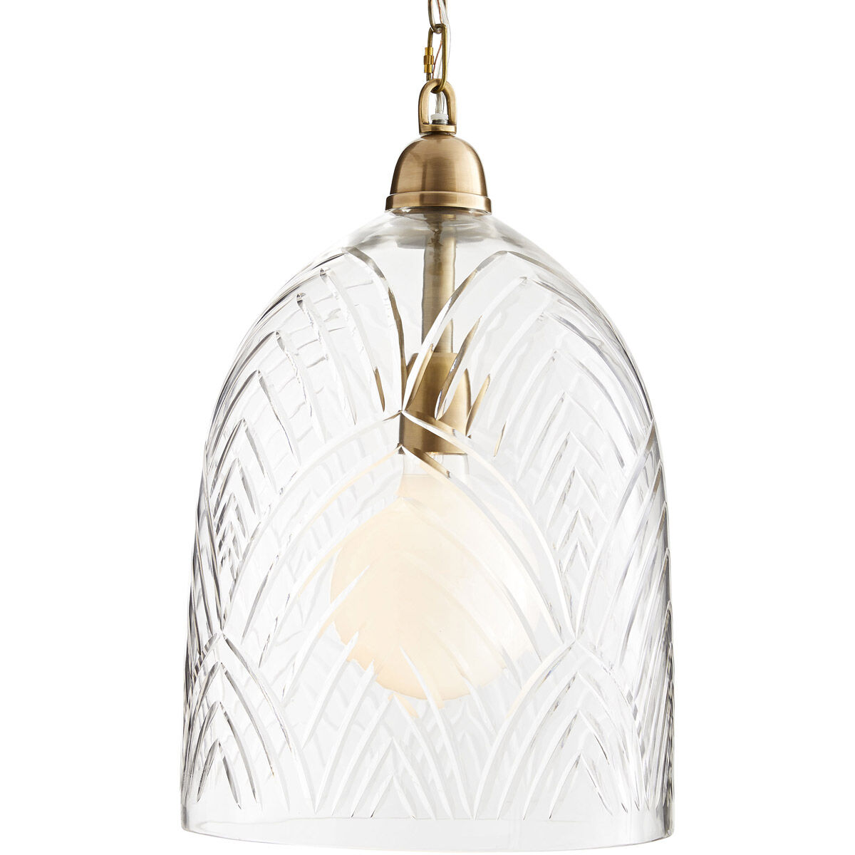 Chrissy 1 Light 12 inch Antique Brass Pendant Ceiling Light