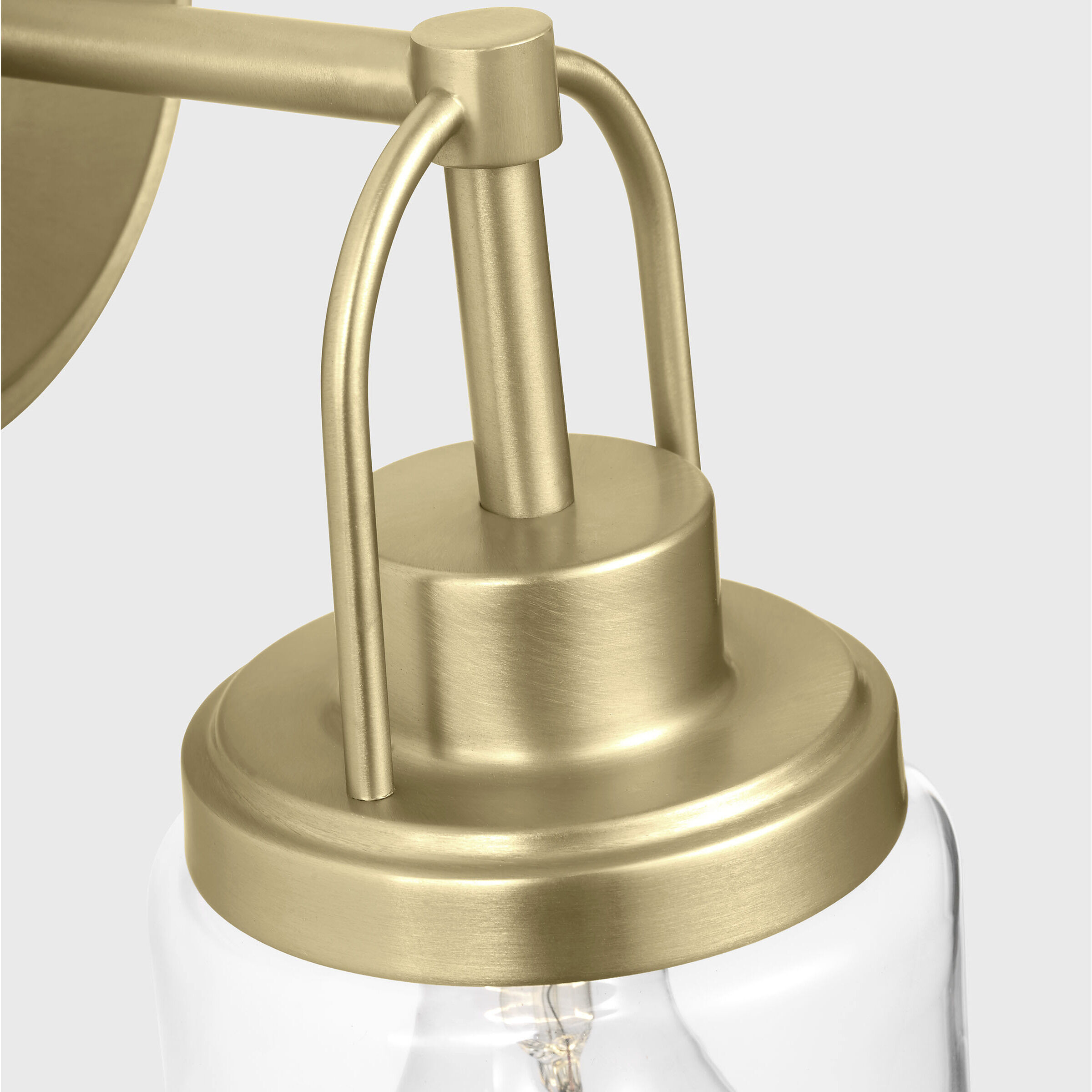 Anders Bath Vanity Wall Light in Satin Brass