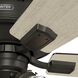 Crestfield 52 inch Noble Bronze with Bleached Grey Pine/Greyed Walnut Blades Ceiling Fan