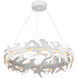 Tijereta LED 40 inch Gesso White Chandelier Ceiling Light, Marjorie Skouras Collection