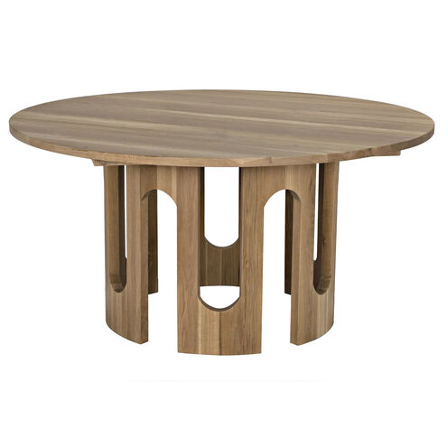 Kirill 60 X 60 inch White Oak Dining Table