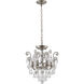 Canada 6 Light 16 inch Pewter Chandelier Ceiling Light, Pewter Frame