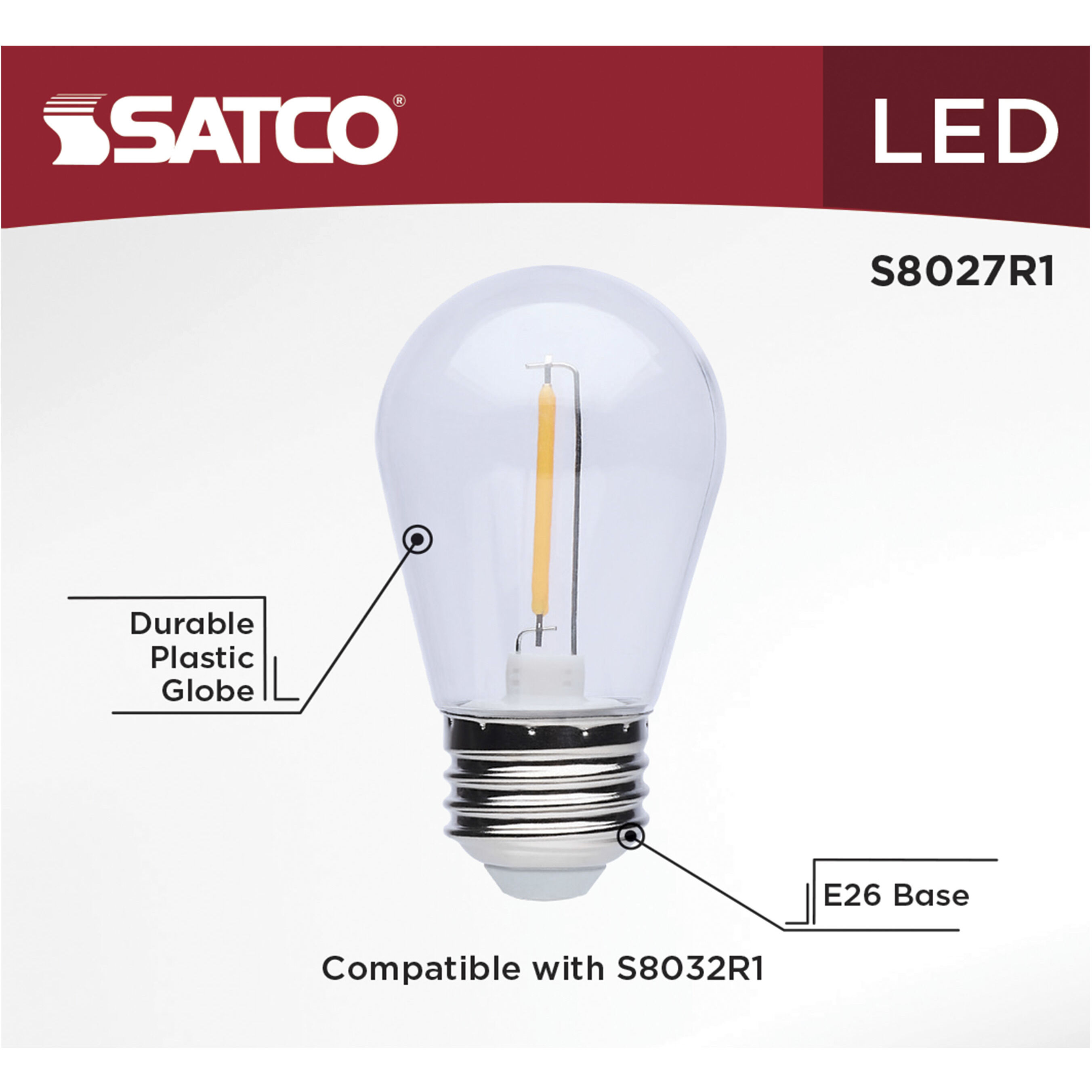 Lumos E26 LED Filament