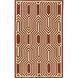 Frontier 36 X 24 inch Dark Red, Butter Rug