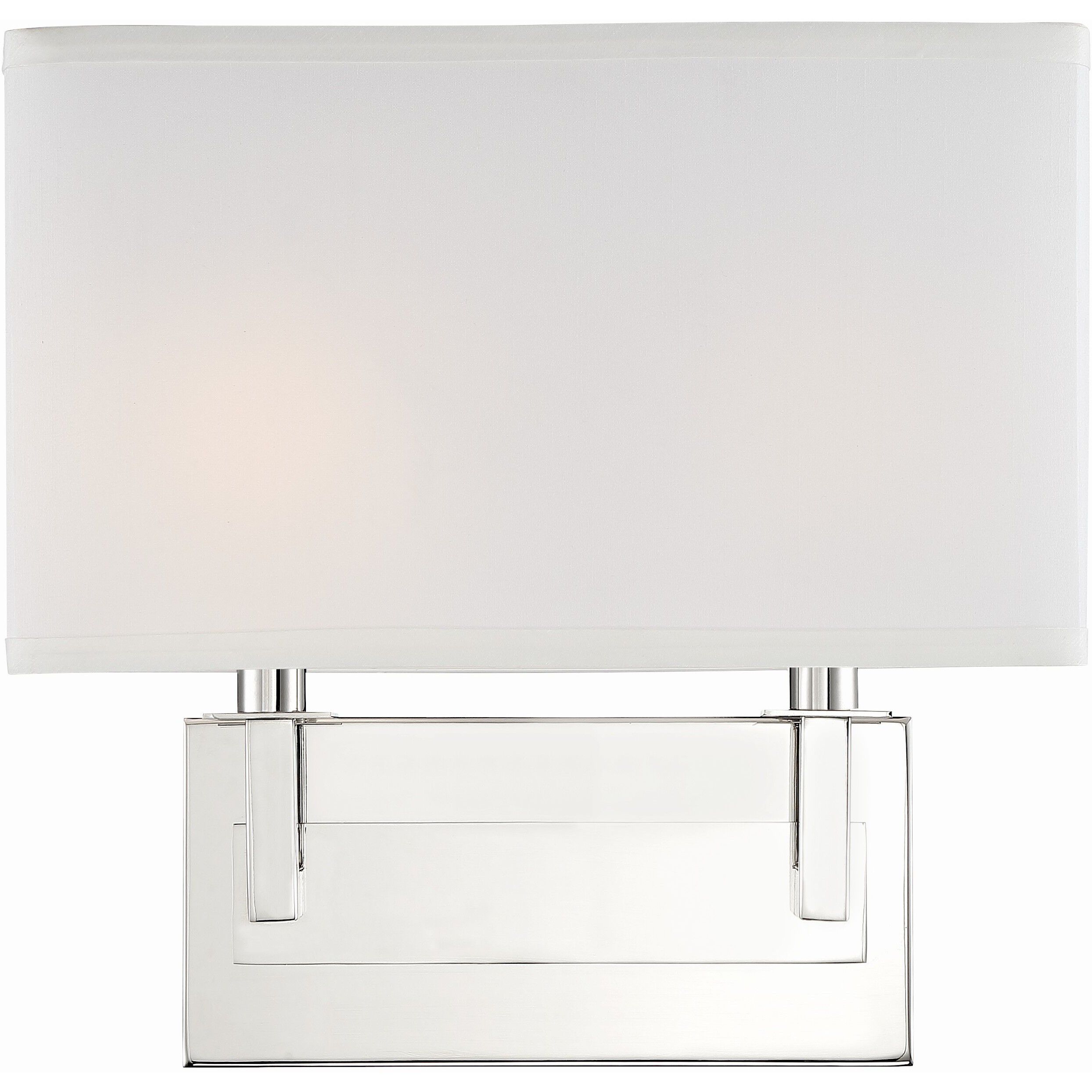 Durham Bath Wall Light in Polished Nickel