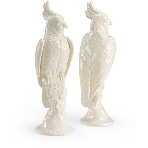 Chelsea House White Glaze Figurines, Pair