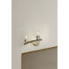 Noellea 2 Light 15.25 inch Brushed Nickel Vanity Wall Light