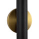 Calla 5.13 inch Brushed Gold Bath Vanity Light Wall Light in Matte Opal Glass