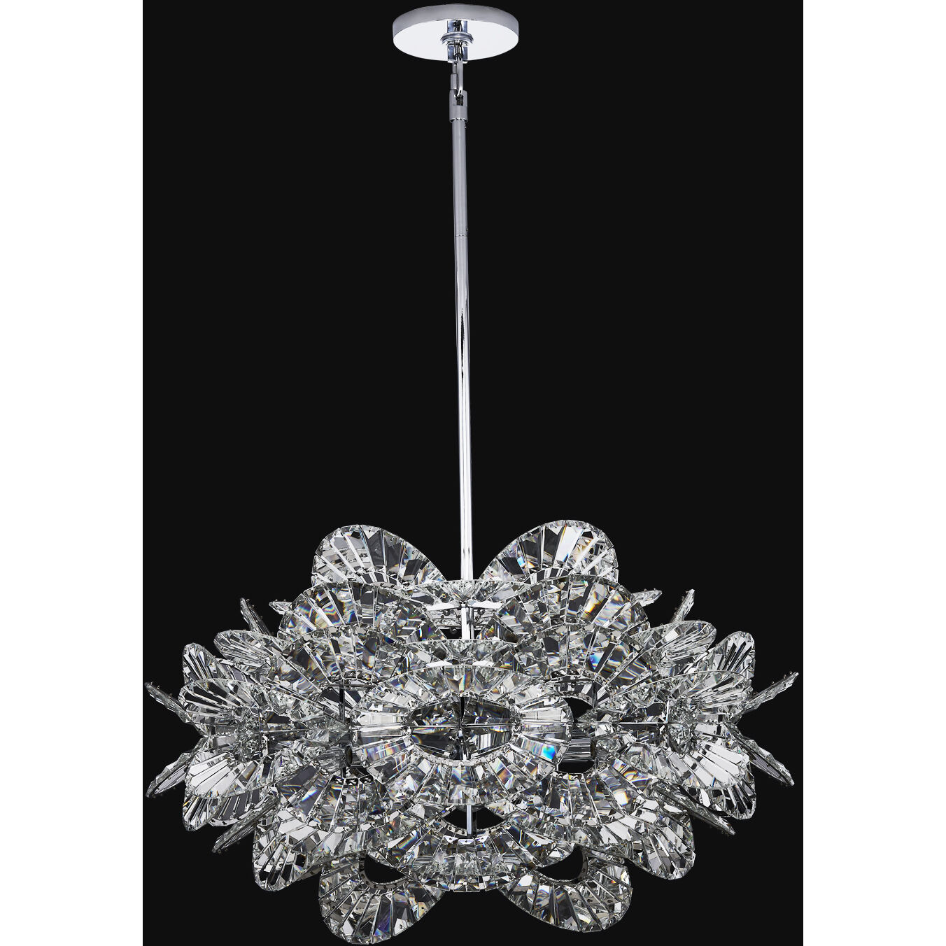 Luminoso 14 Light 31.75 inch Polished Chrome Chandelier Ceiling Light