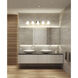 Annalise 5 Light 42 inch Brushed Nickel Vanity Wall Light