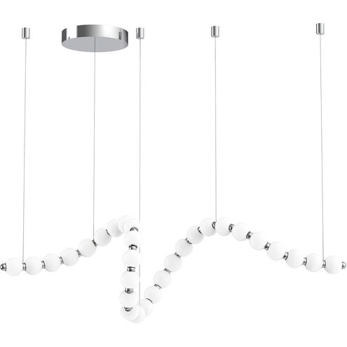 Akoya LED 3.25 inch Chrome Chandelier Ceiling Light