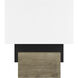 Clodagh Slab 18.1 inch 10 watt Nightshade Black Table Lamp Portable Light