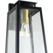 Salford 1 Light 17 inch Matte Black Exterior Wall Sconce