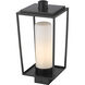 Sheridan 1 Light 17.25 inch Black Outdoor Post Mount Fixture