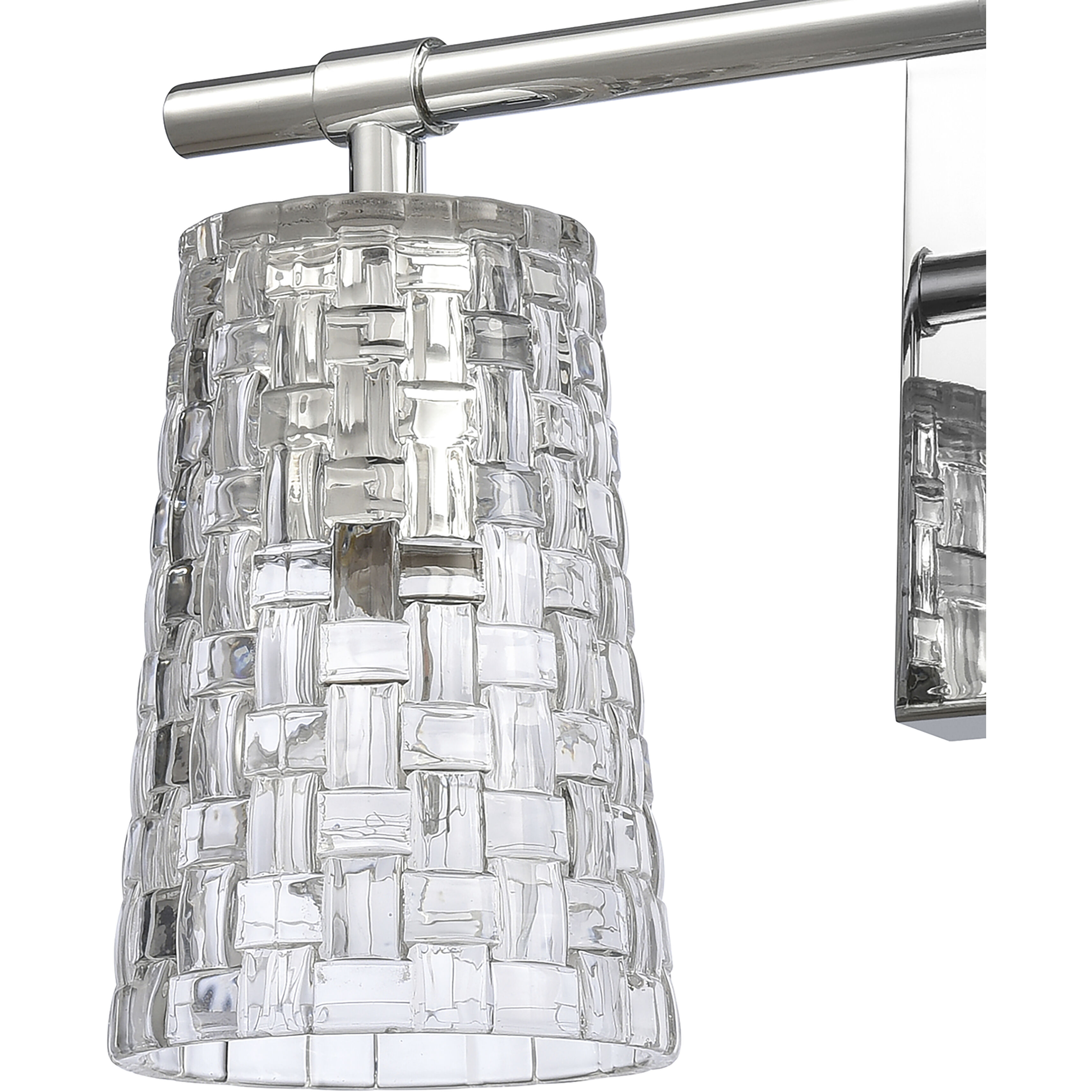 Lightweave Vanity Light Wall Light in Polished Nickel