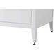 Millie 54 X 35 inch White Bathroom Vanity Cabinet