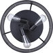 Bellamy 3 Light 16.25 inch Black Flush Mount Ceiling Light in Black Faux Rattan
