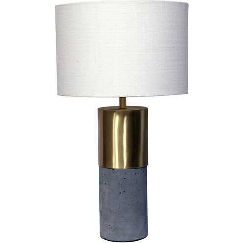 Koko 22 inch 60.00 watt Grey Table Lamp Portable Light