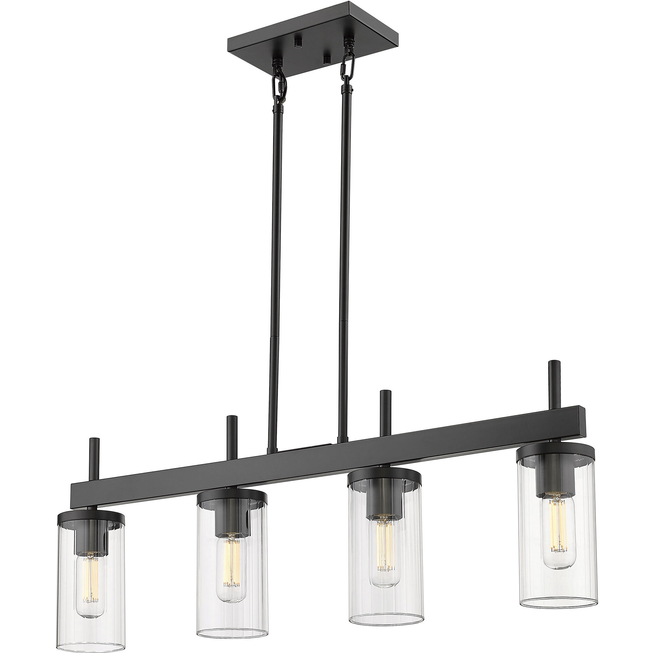 Winslett 4 Light 34.63 inch Island Light