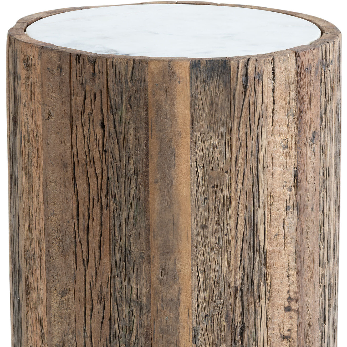Eli 21.5 X 13.5 inch Natural Side Table, Short