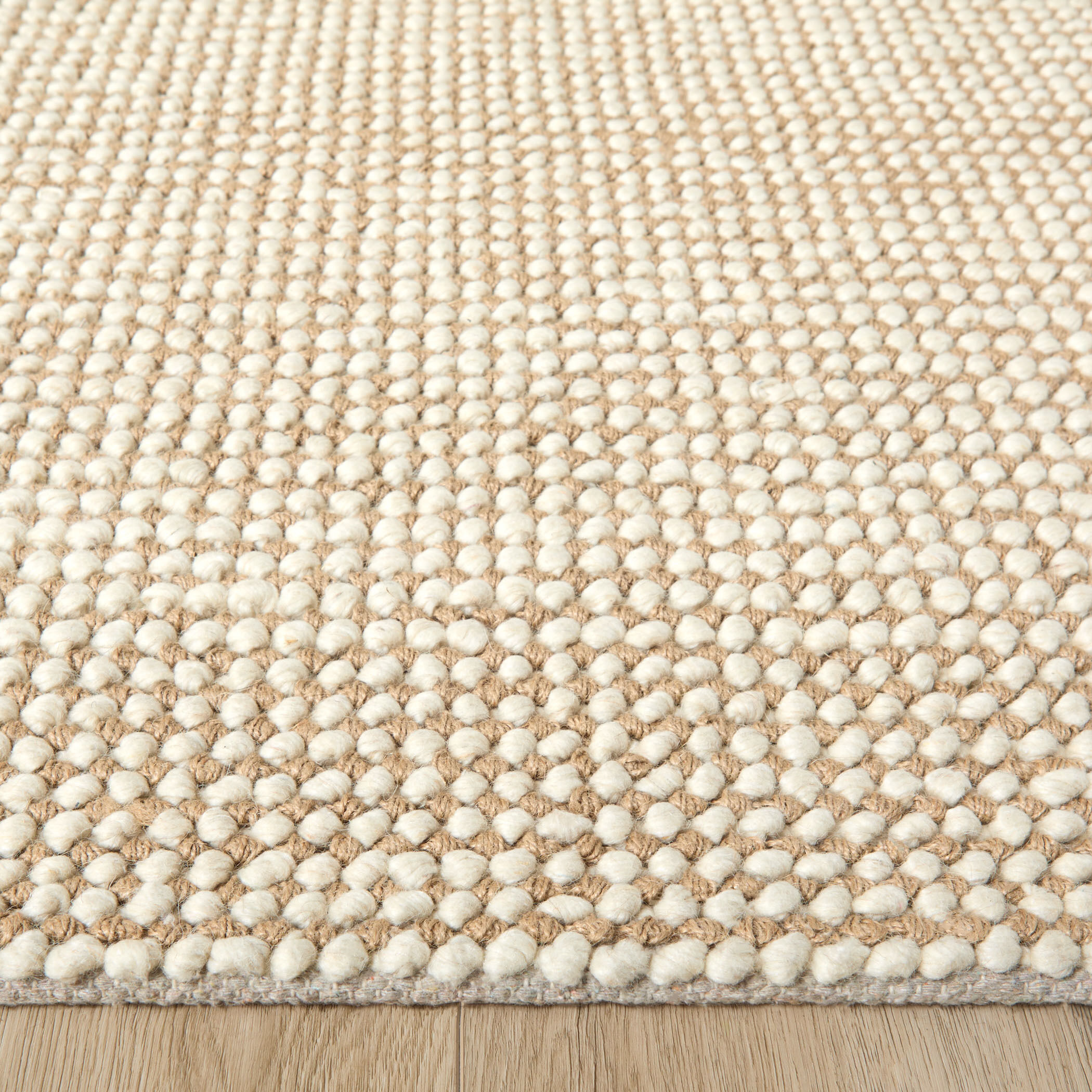 Latur 90 X 63 inch Neutral Rug in 5 x 7
