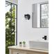 Valentina 1 Light 6.25 inch Matte Black Vanity Light Wall Light