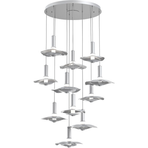 Cumulus LED 43.5 inch Classic Silver Multi-Pendant Ceiling Light