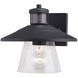Westport Textured Black Outdoor Motion Sensor