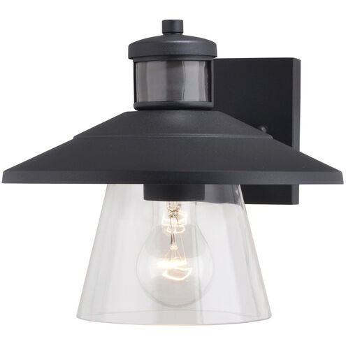 Westport Textured Black Outdoor Motion Sensor