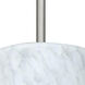 Stilo 12 LED Satin Nickel Cord Pendant Ceiling Light