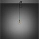 Hooked 1.0 LED 3.15 inch Steel Pendant Ceiling Light, Nude