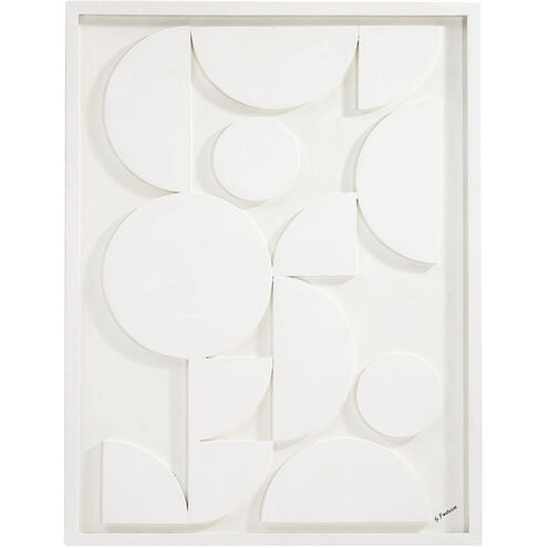 Tivat White Wall Art