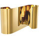 Crawley 2 Light 14.96 inch Gold Wall Lamp Wall Light