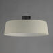 Paramount LED 21.25 inch Natural Aged Brass Flush Mount Ceiling Light