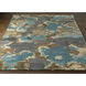 Slice of Nature 96 X 60 inch Pale Blue Rug in 5 x 8, Rectangle