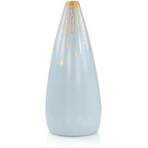 Robin's Egg 22 X 10 inch Vase