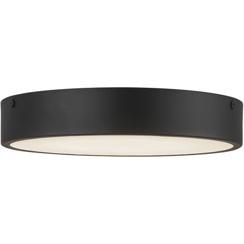 Alora Mood Adelaide LED 11.13 inch Matte Black Flush Mount Ceiling Light