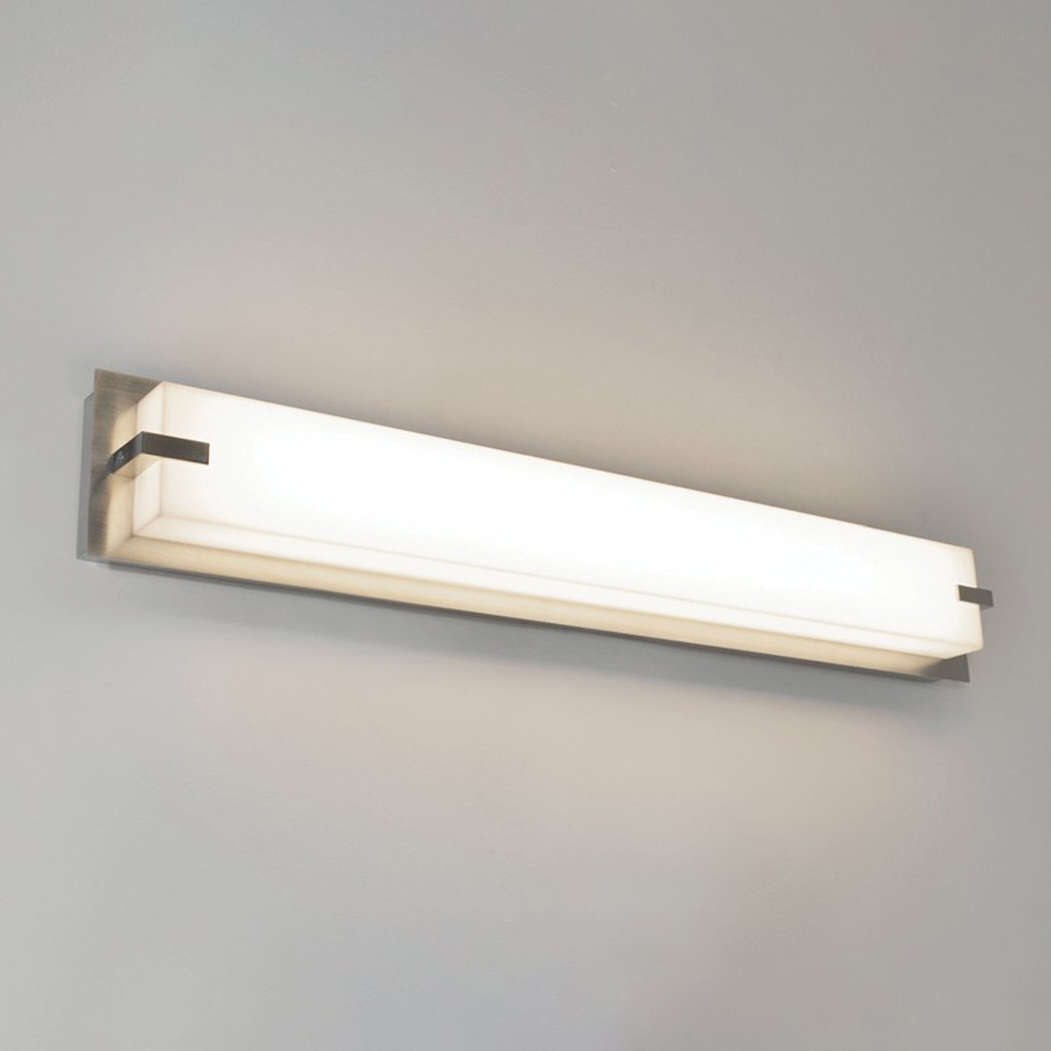 Sinclair 1 Light 39 inch Satin Nickel Bath Vanity Wall Light