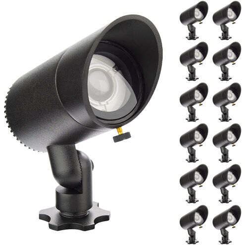 InterBeam 9 3 watt Black Accent Lighting in 2700K, Low Voltage Accent Light-Multi Pack, WAC Landscape