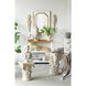 Anita White/Gold Planter