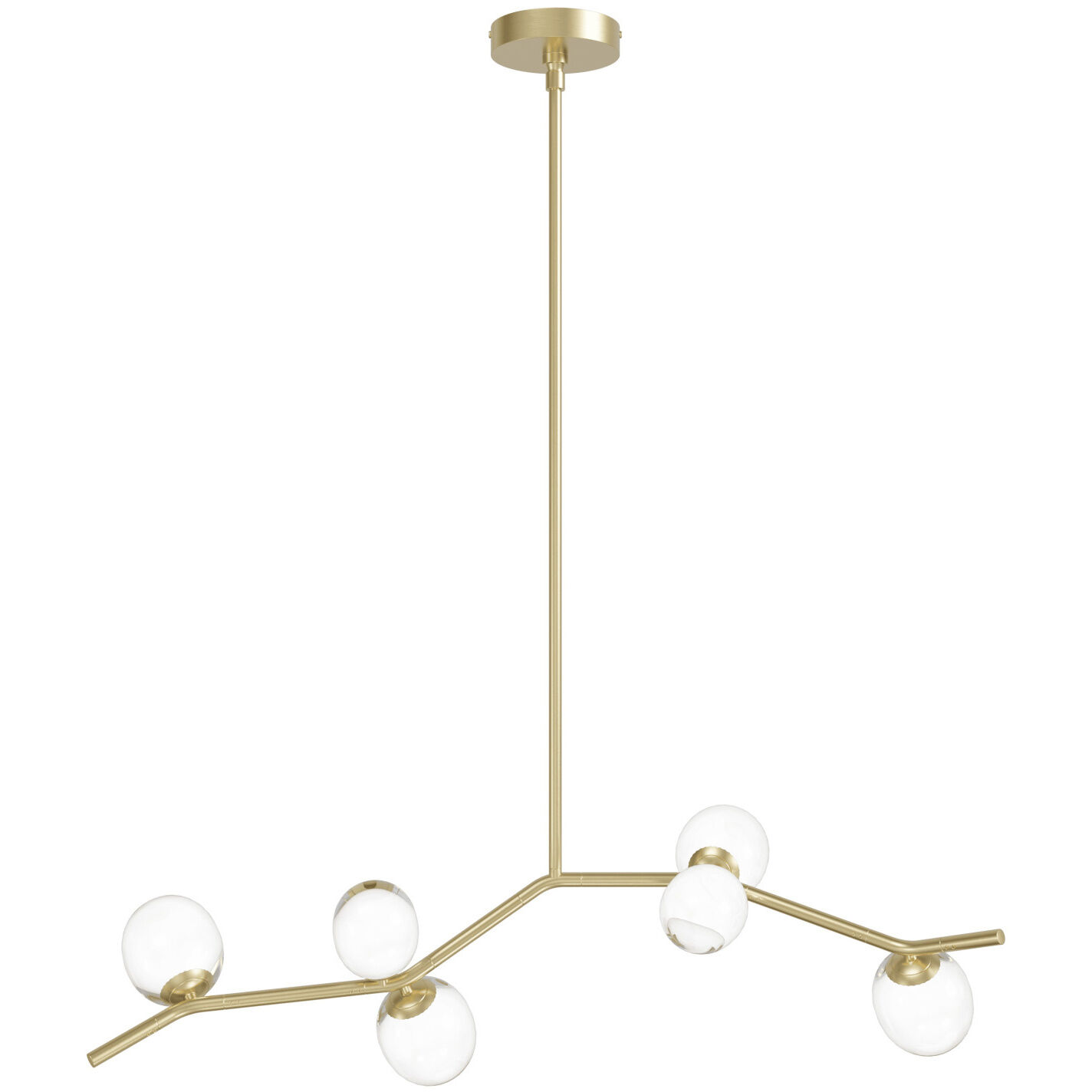 Hampton 6 Light 10.00 inch Chandelier