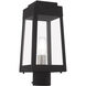 Oslo 1 Light 15 inch Black Outdoor Post Top Lantern
