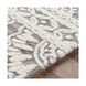 Scott 90 X 60 inch Charcoal/Light Gray/Ivory Rugs