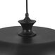Alora Mood Minori 1 Light 15.5 inch Glossy Black Pendant Ceiling Light
